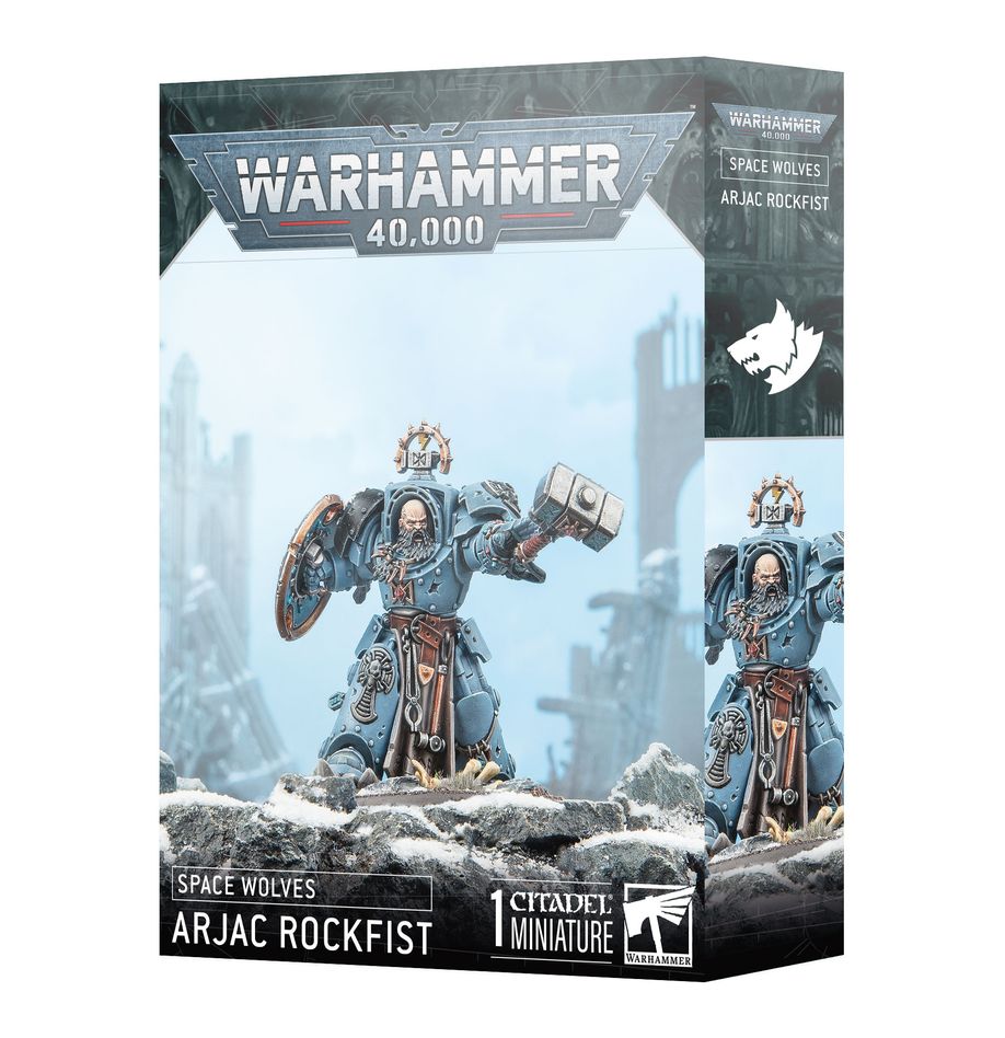 Warhammer 40,000 Space Wolves: Arjac Rockfist 53-38