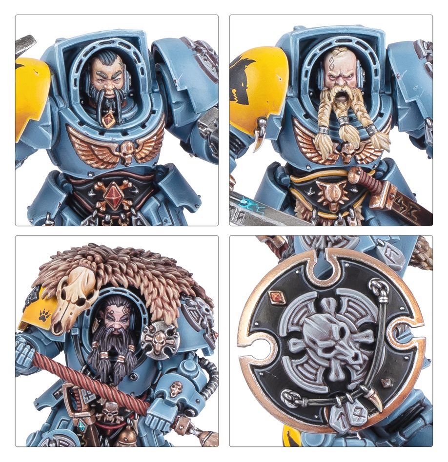 Warhammer 40,000 Space Wolves: Wolf Guard Terminators 53-36