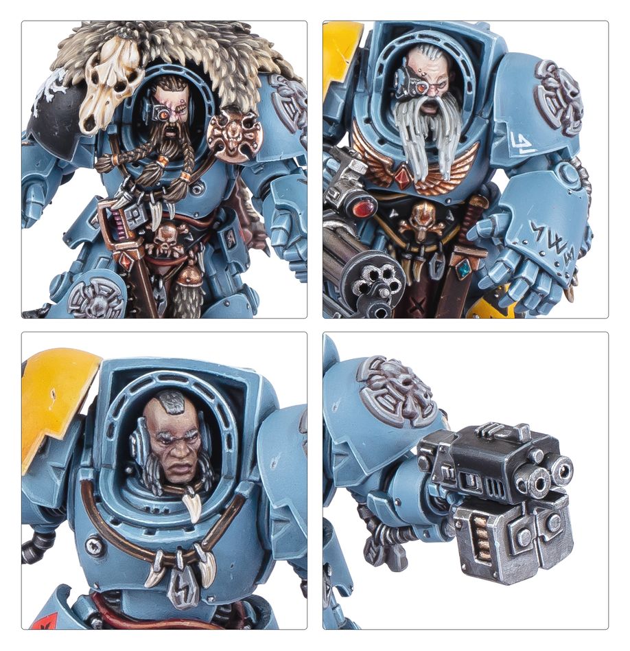 Warhammer 40,000 Space Wolves: Wolf Guard Terminators 53-36