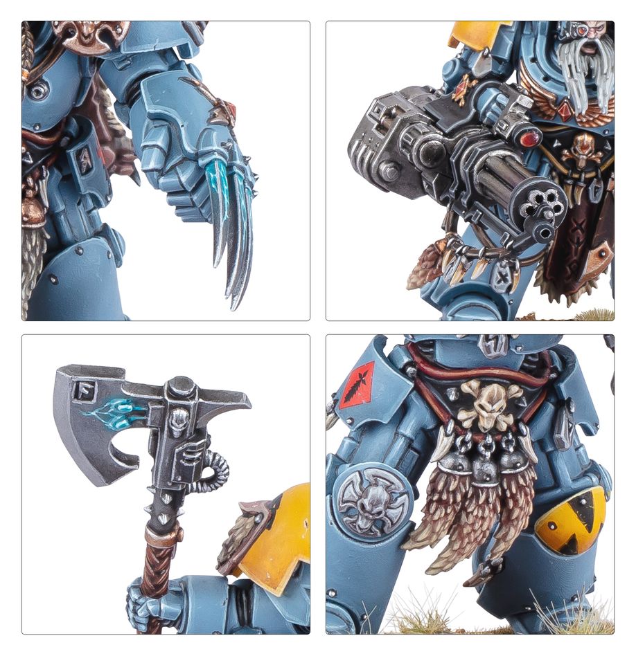 Warhammer 40,000 Space Wolves: Wolf Guard Terminators 53-36
