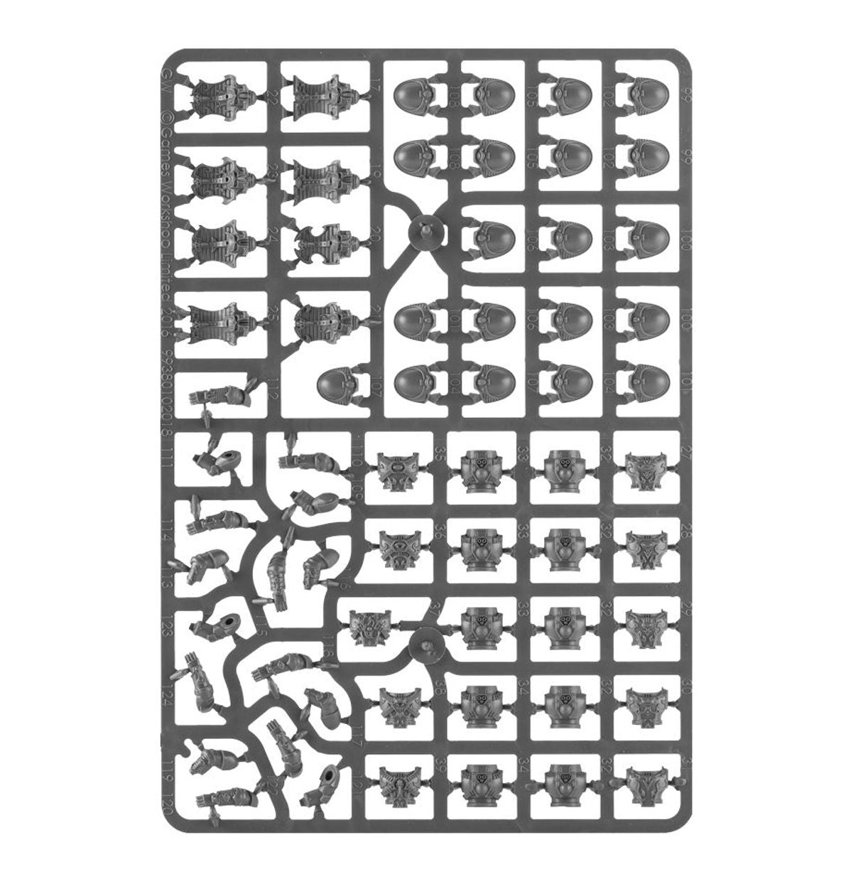 Warhammer 40,000 Thousand Sons: Rubric Marines 43-35