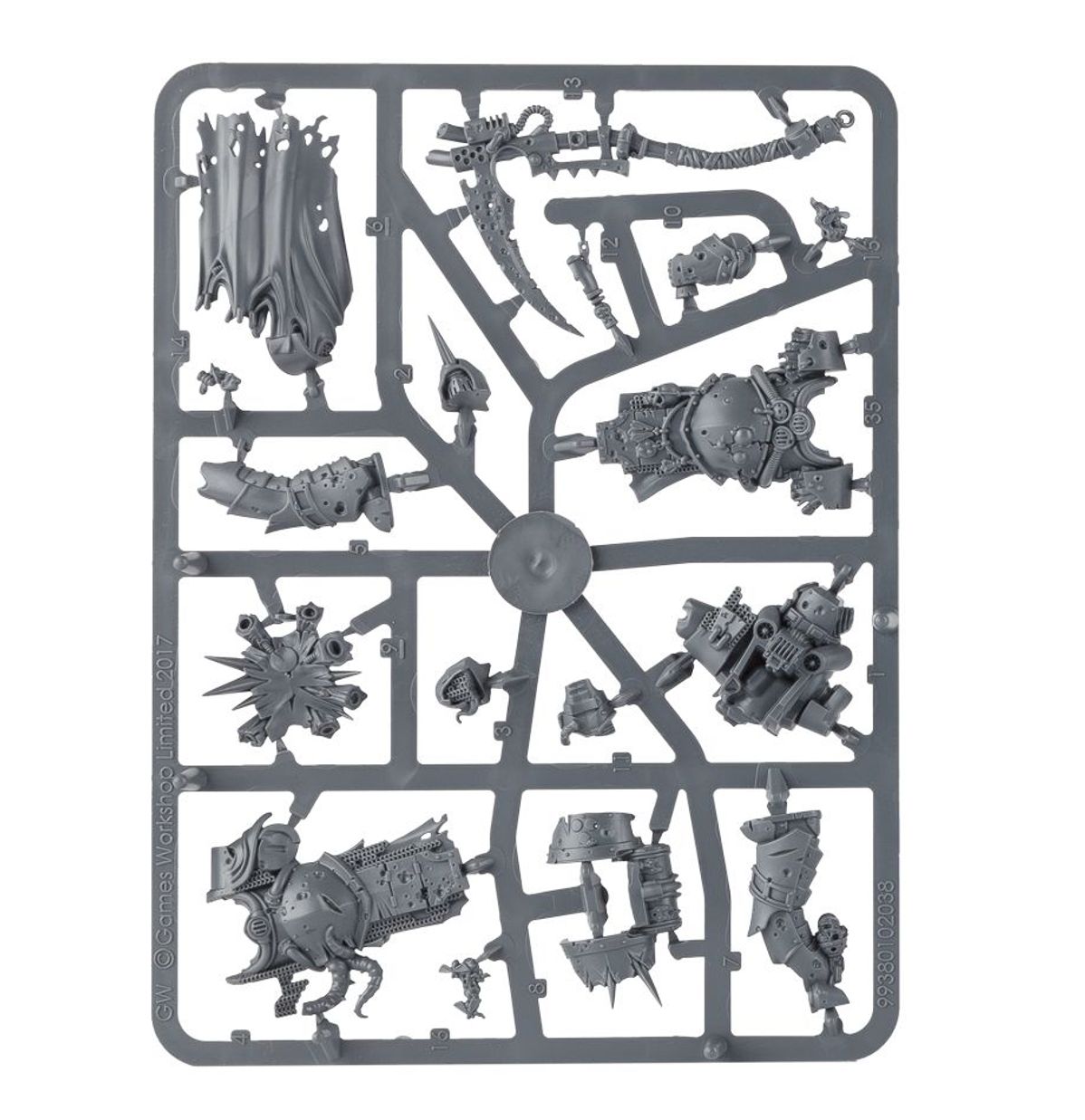 Warhammer 40,000 Death Guard: Deathshroud Bodyguard 43-50