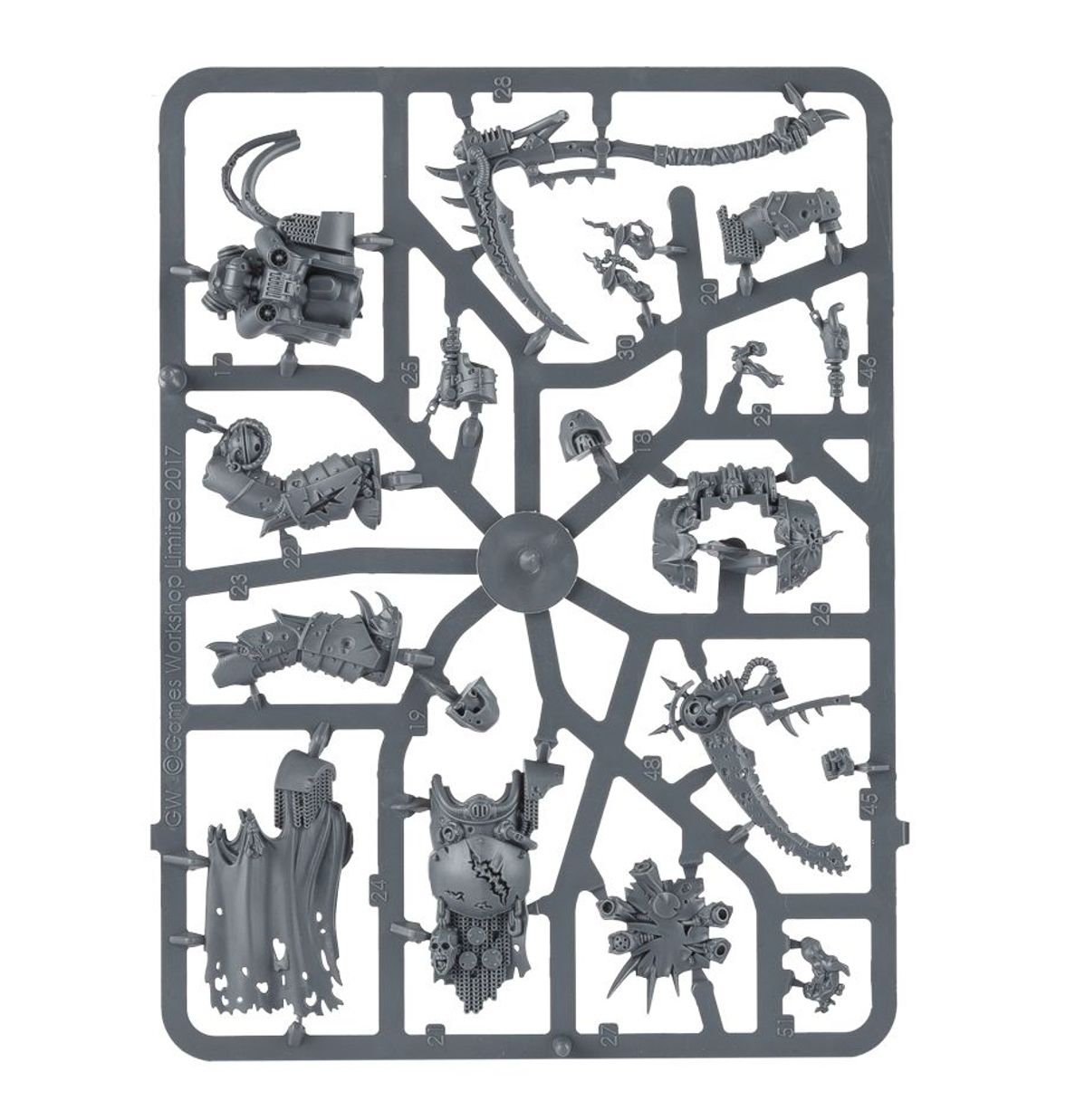 Warhammer 40,000 Death Guard: Deathshroud Bodyguard 43-50