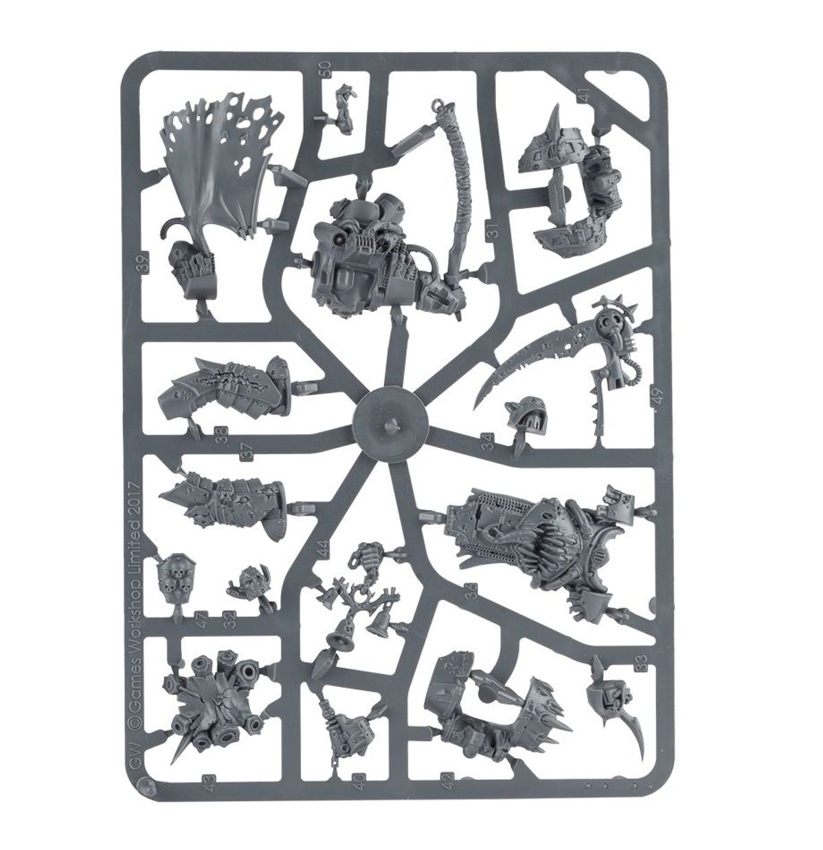 Warhammer 40,000 Death Guard: Deathshroud Bodyguard 43-50