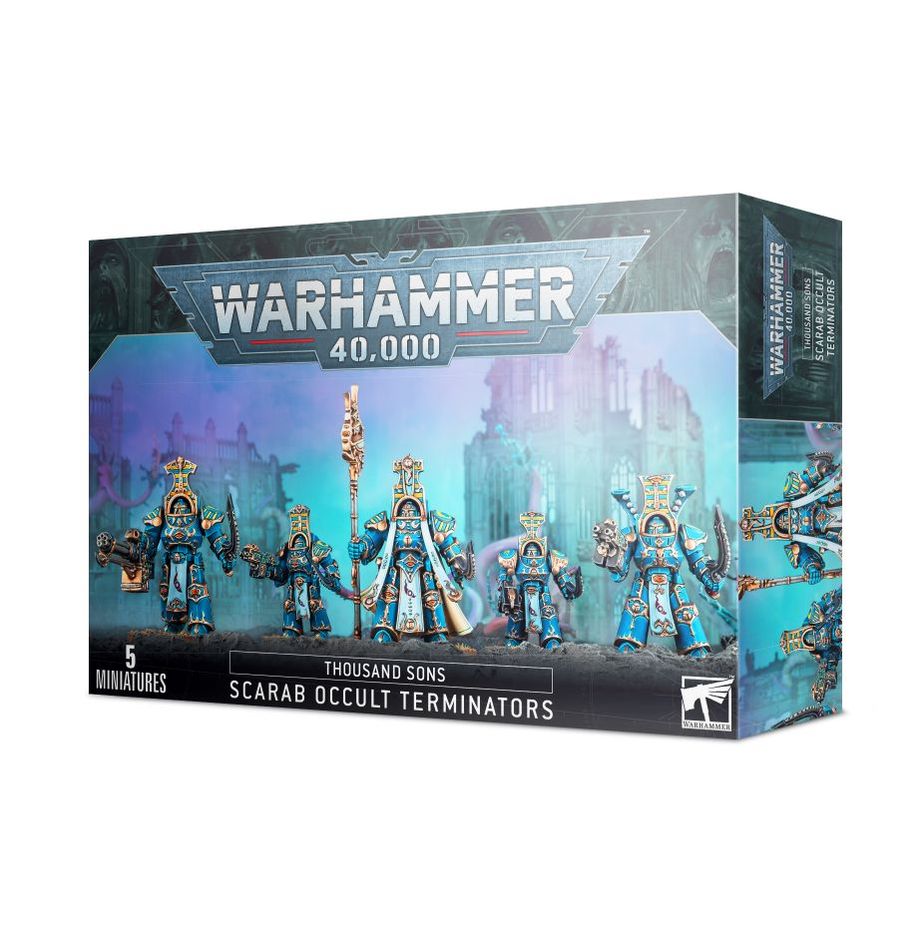 Warhammer 40,000 Thousand Sons: Scarab Occult Terminators 43-36