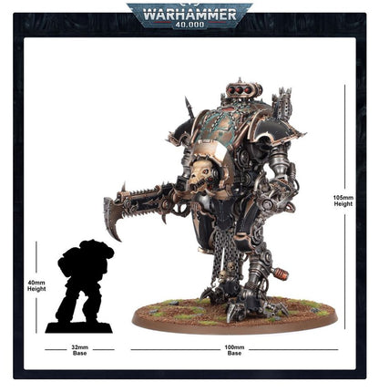 Warhammer 40,000 Chaos Space Marines: Chaos Knights - War dog Karnivores 43-64