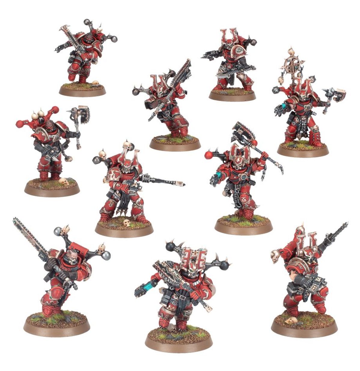 Warhammer 40,000 World Eaters: Khorne Bezerkers 43-10
