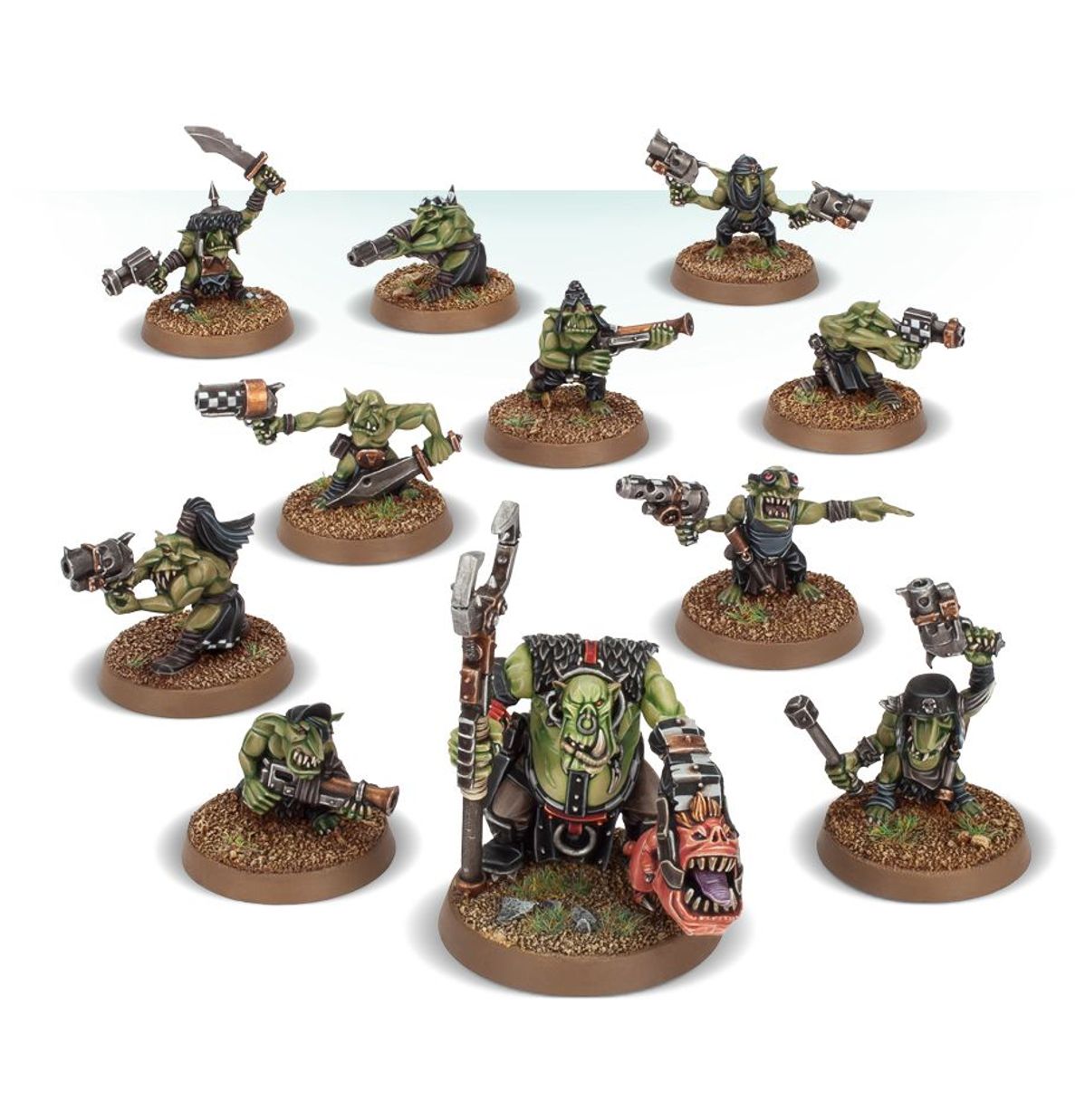 Warhammer 40,000 Orks: Runtherd and Gretchin 50-16