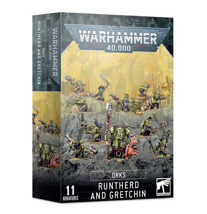 Warhammer 40,000 Orks: Runtherd and Gretchin 50-16
