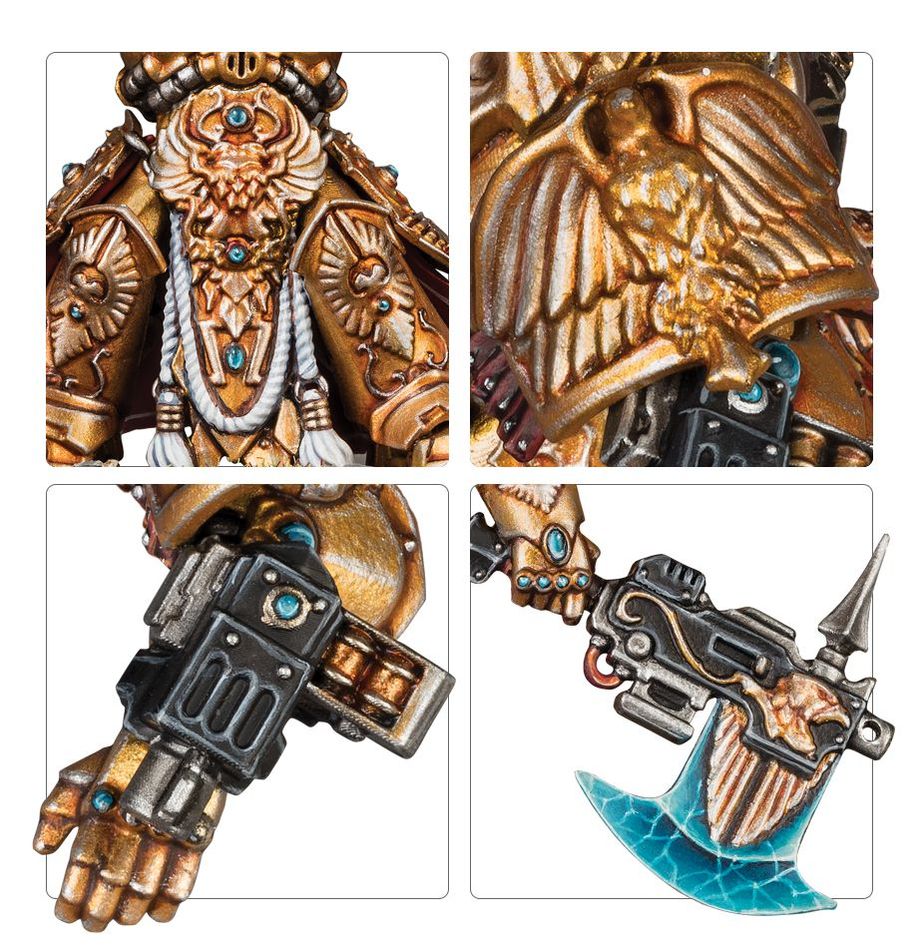 Warhammer 40,000 Adeptus Custodes: Allarus Custodians 01-13