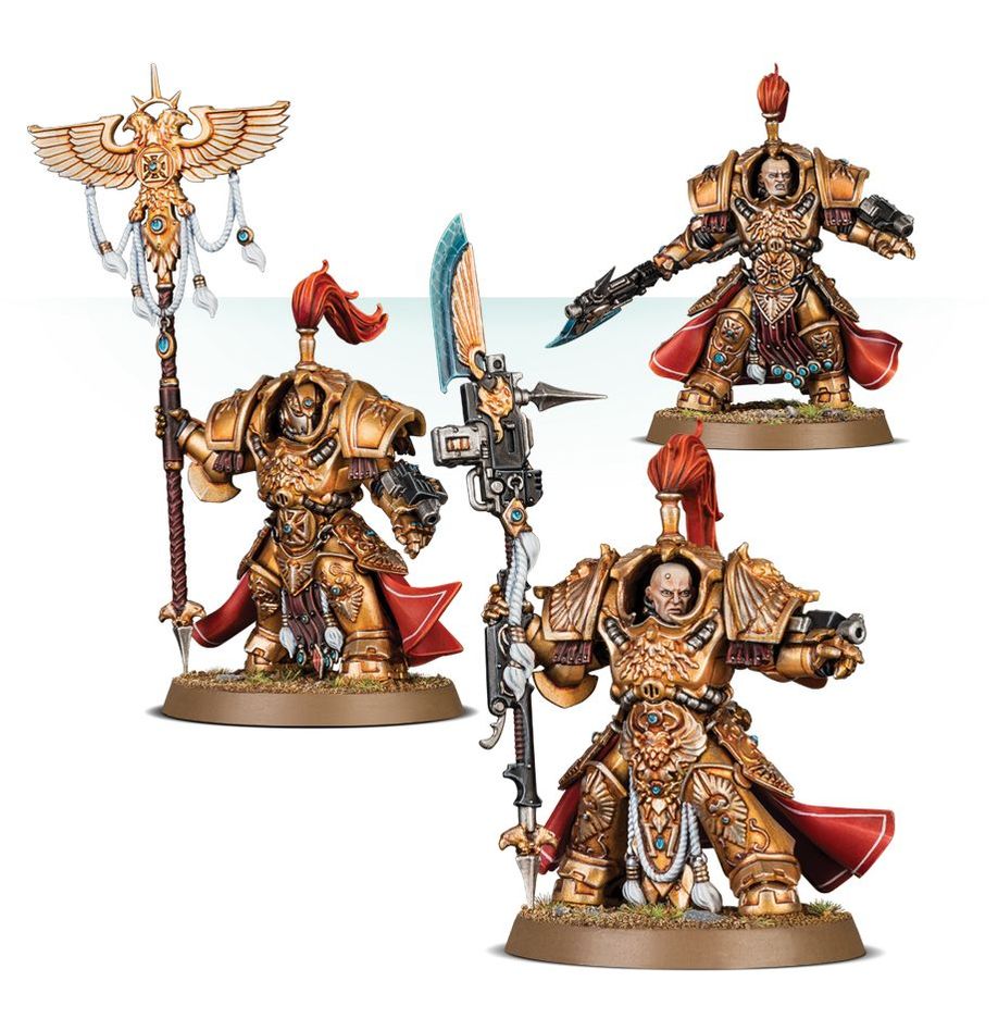 Warhammer 40,000 Adeptus Custodes: Allarus Custodians 01-13