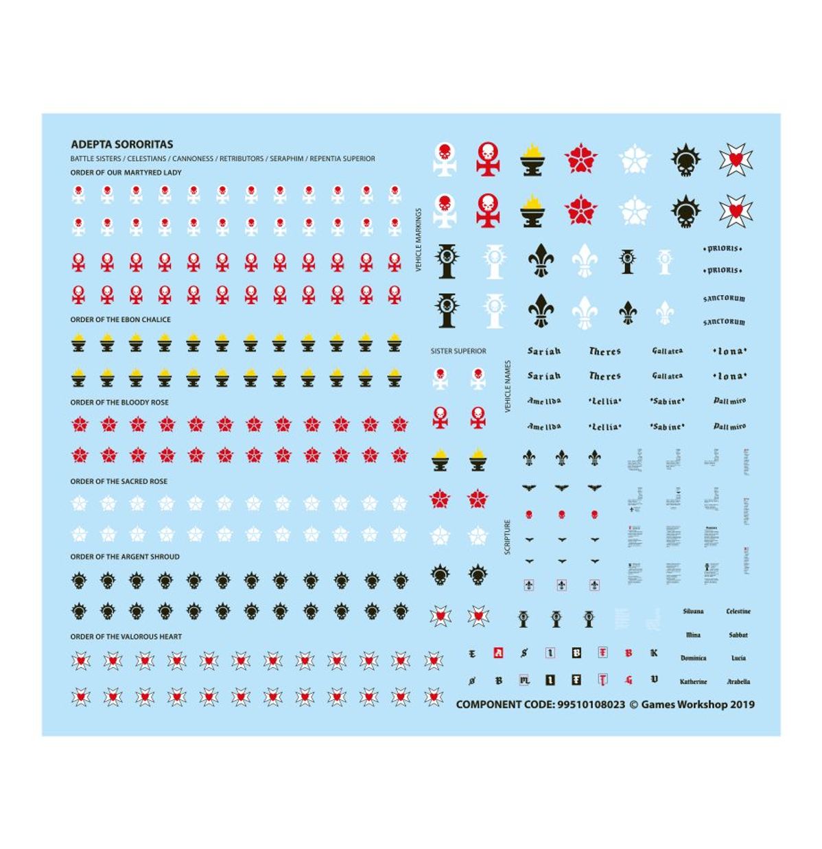 Warhammer 40,000 Adepta Sororitas: Restributor Squad 52-25