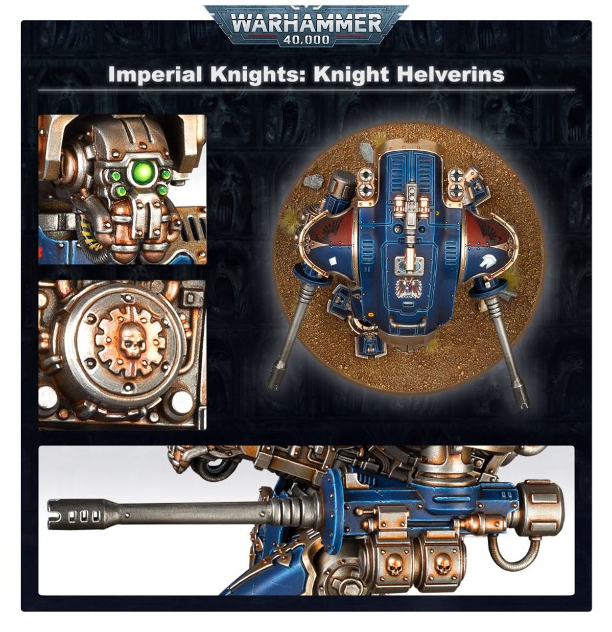 Warhammer 40,000 Imperial Knights: Knight Armigers 54-20