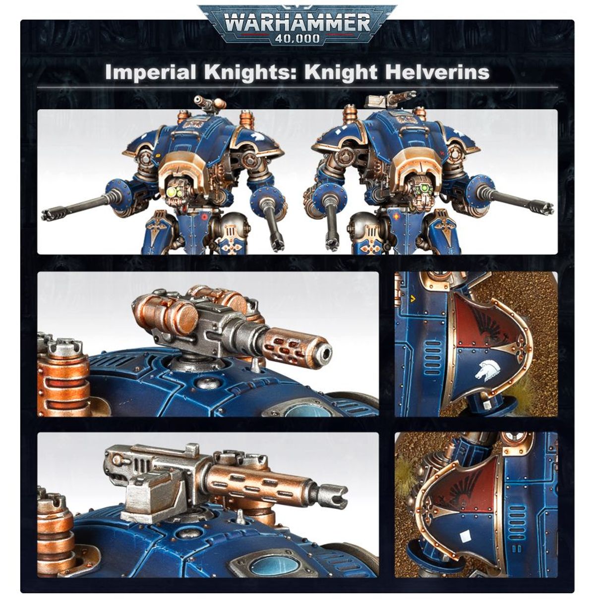 Warhammer 40,000 Imperial Knights: Knight Armigers 54-20