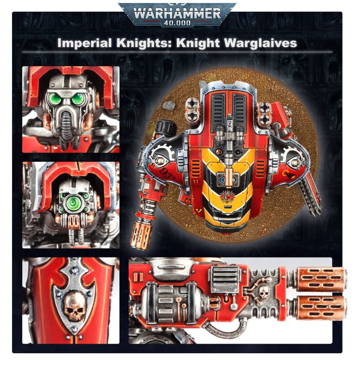 Warhammer 40,000 Imperial Knights: Knight Armigers 54-20