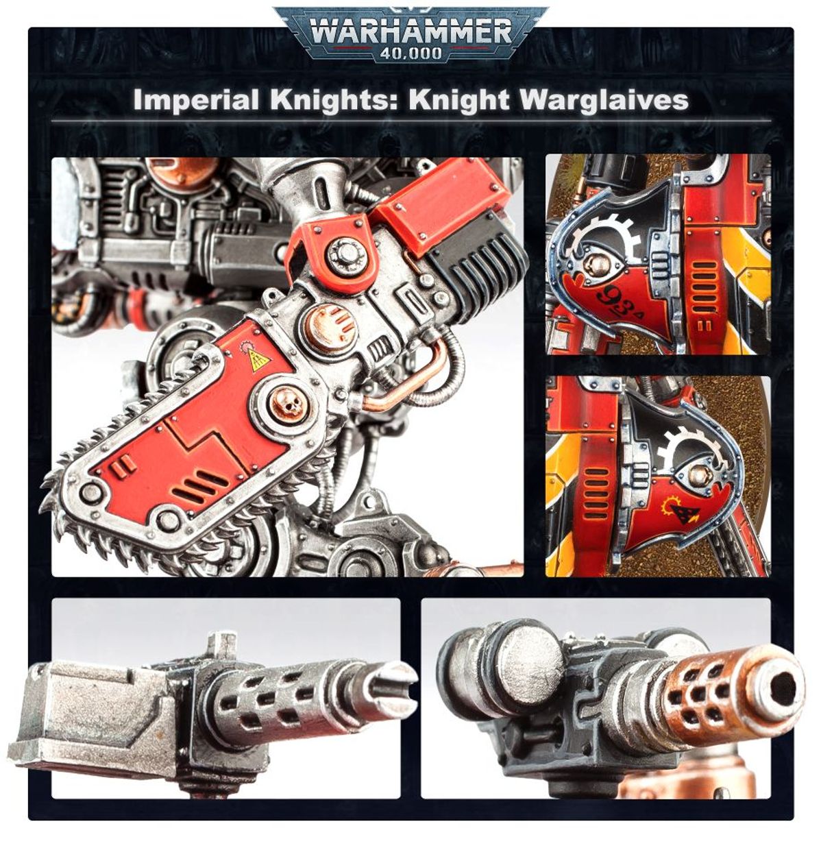 Warhammer 40,000 Imperial Knights: Knight Armigers 54-20
