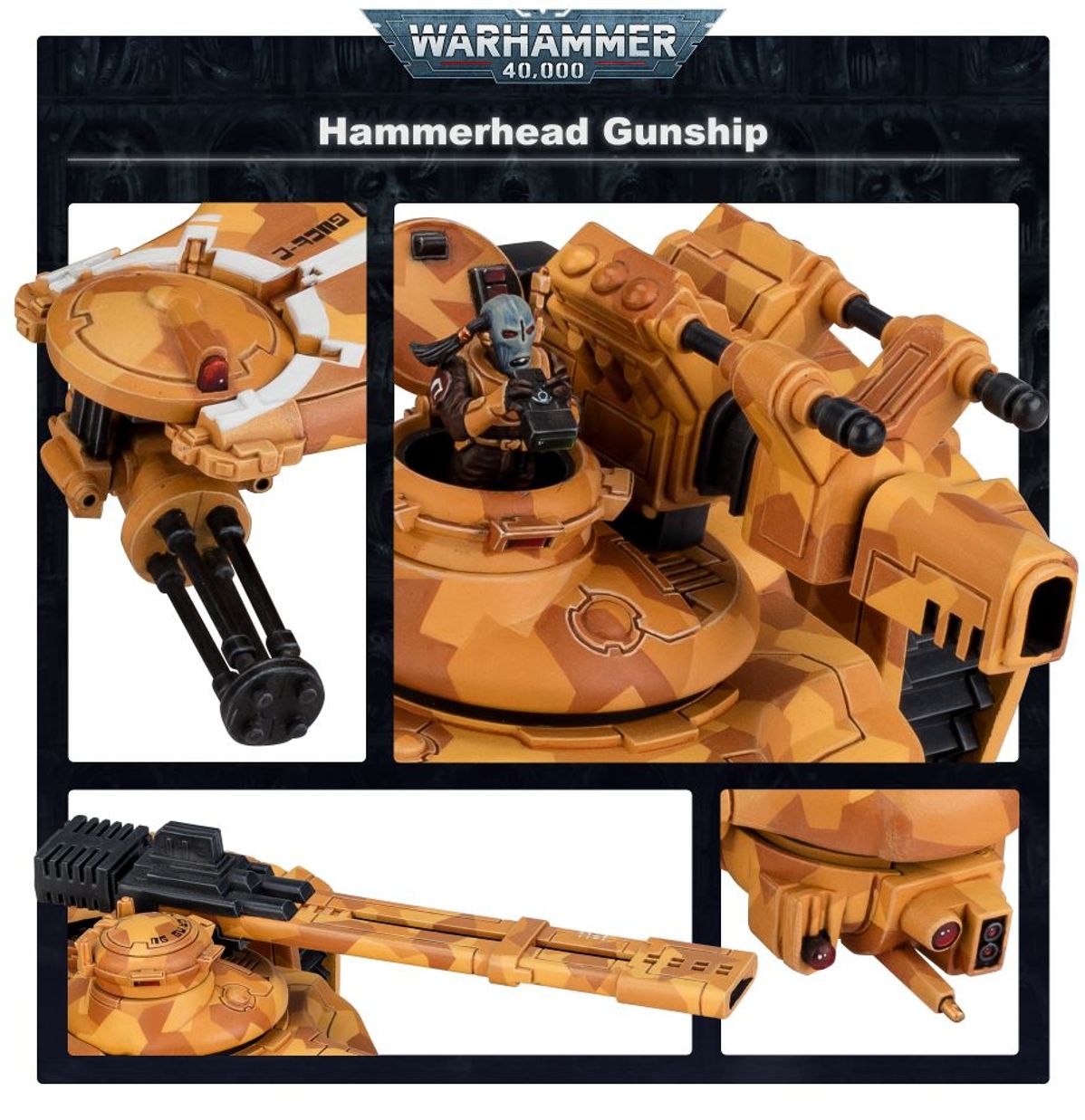 Warhammer 40,000 T'au Empire: Hammerhead Gunship 56-11