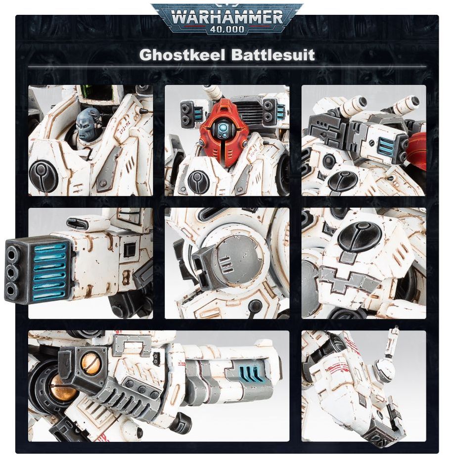 Warhammer 40,000 T'au Empire: Ghostkeel Battlesuit 56-20