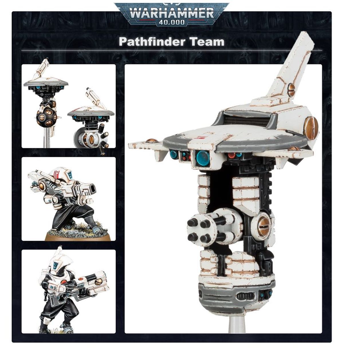 Warhammer 40,000 T'au Empire: Pathfinder Team 56-09