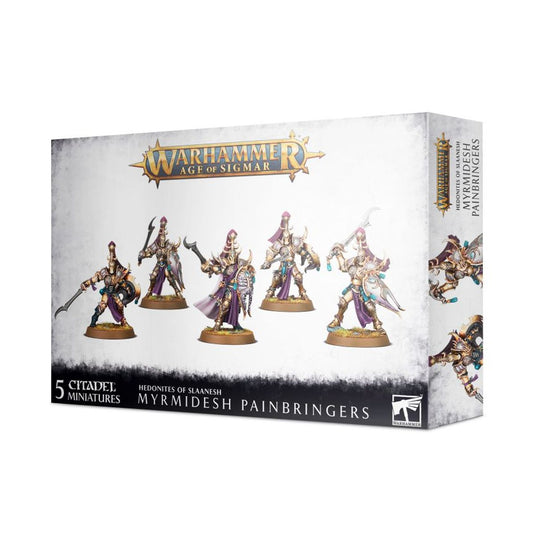Warhammer Age Of Sigmar Hedonites of Slaanesh: Myrmidesh Painbringers 83-90