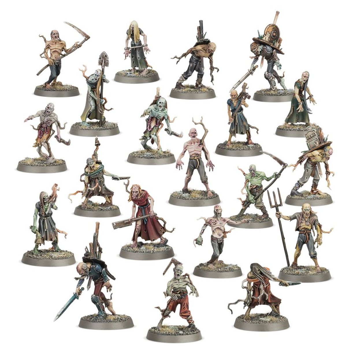 Warhammer Age Of Sigmar Soulblight Gravelords: Deadwalker Zombies 91-07