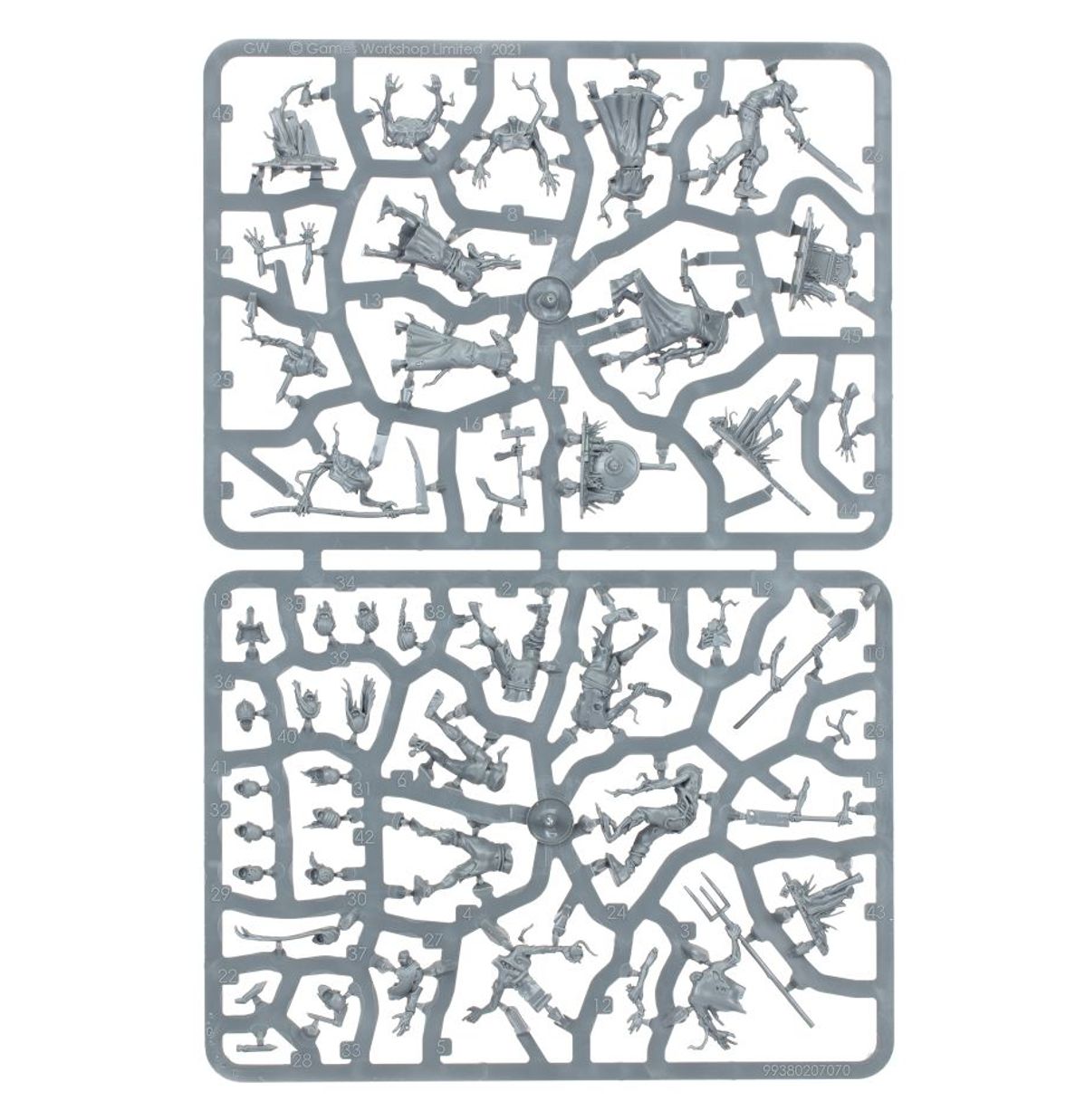 Warhammer Age Of Sigmar Soulblight Gravelords: Deadwalker Zombies 91-07