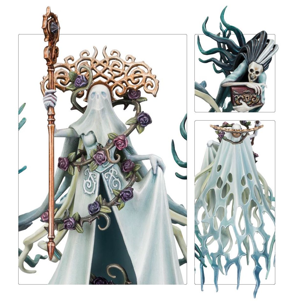 Warhammer Age Of Sigmar Nighthaunt: Lady Olynder Mortarch of Grief 91-25