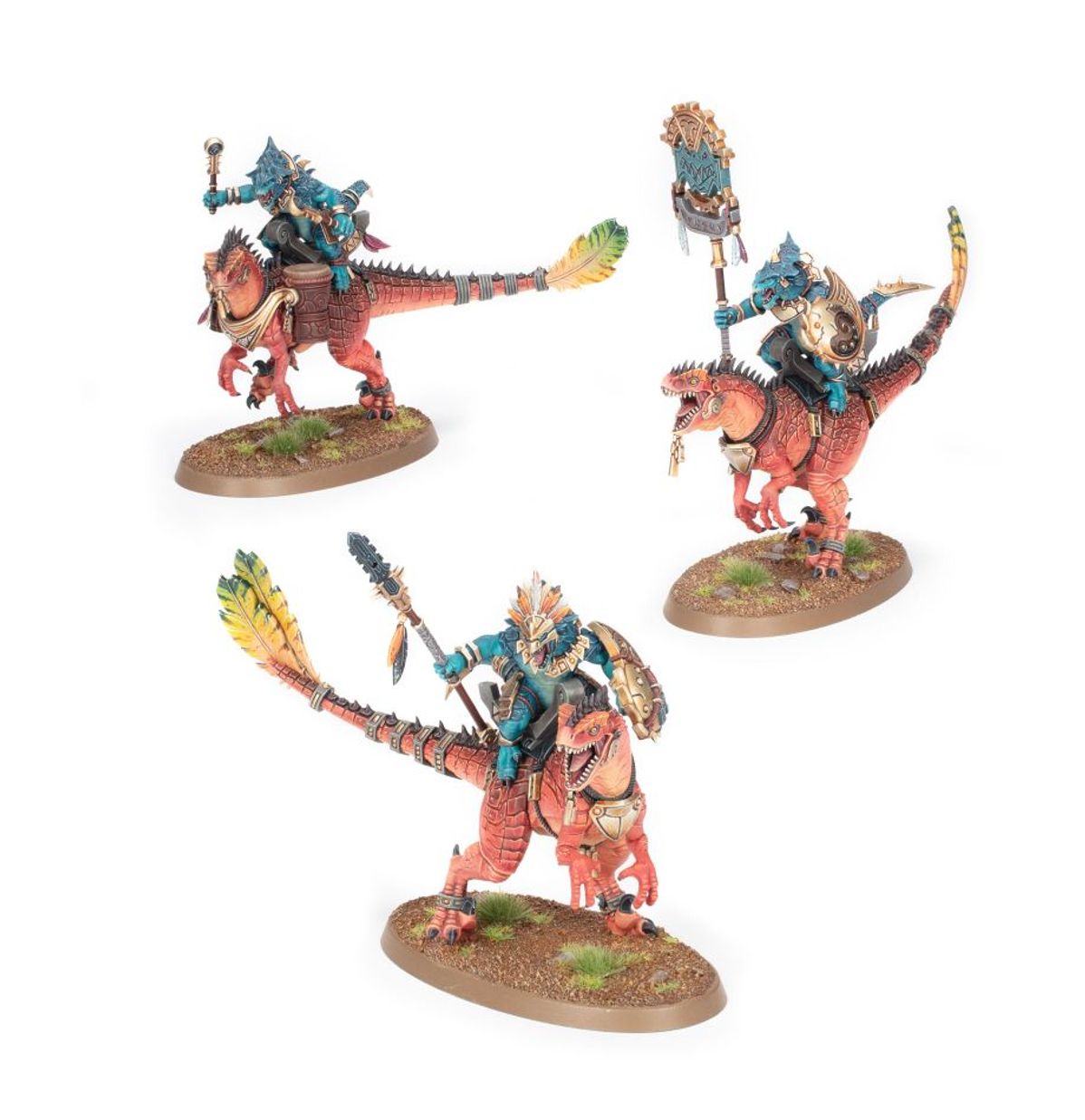 Warhammer Age Of Sigmar Seraphon: Aggradon Lancers 88-18