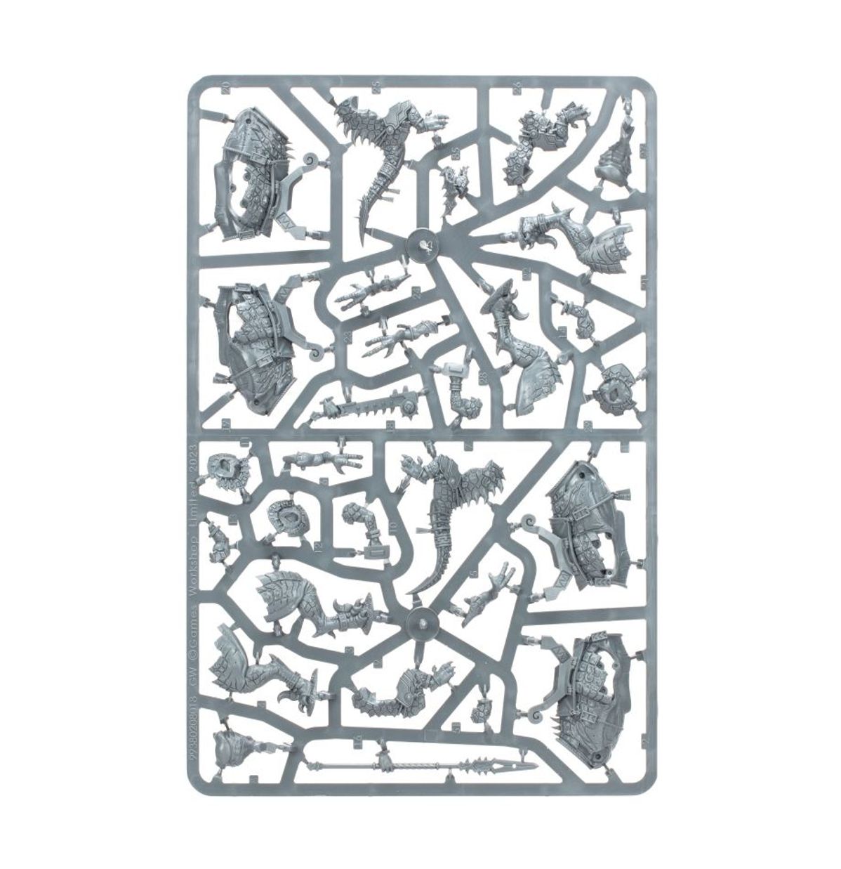 Warhammer Age Of Sigmar Seraphon: Aggradon Lancers 88-18