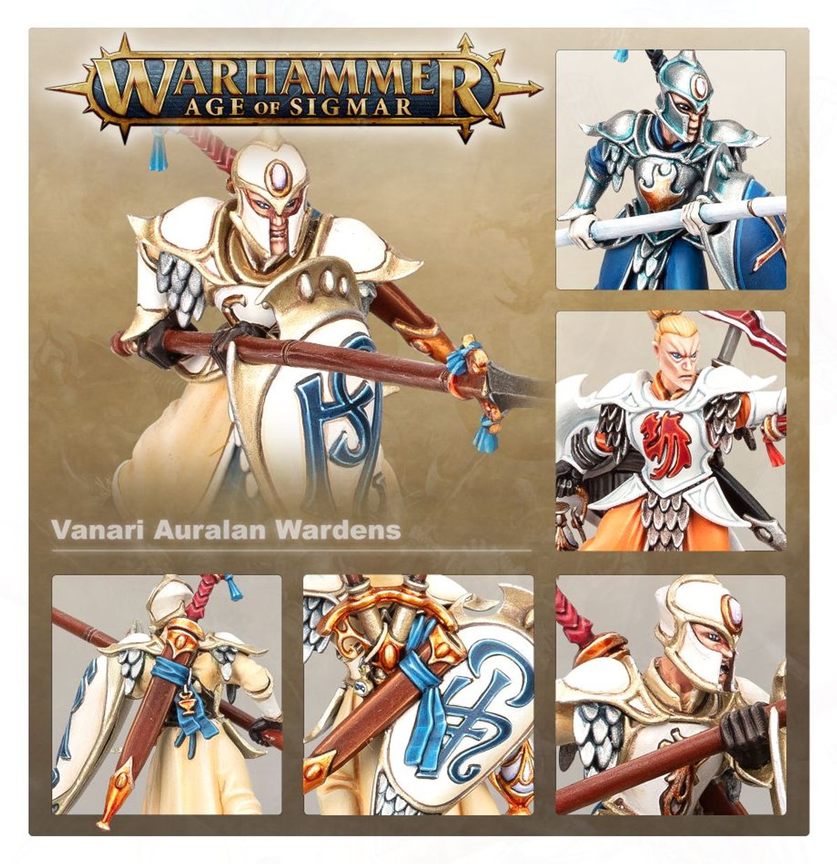 Warhammer Age Of Sigmar Lumineth Realm Lords: Vanari Auralan Wardens 87-59