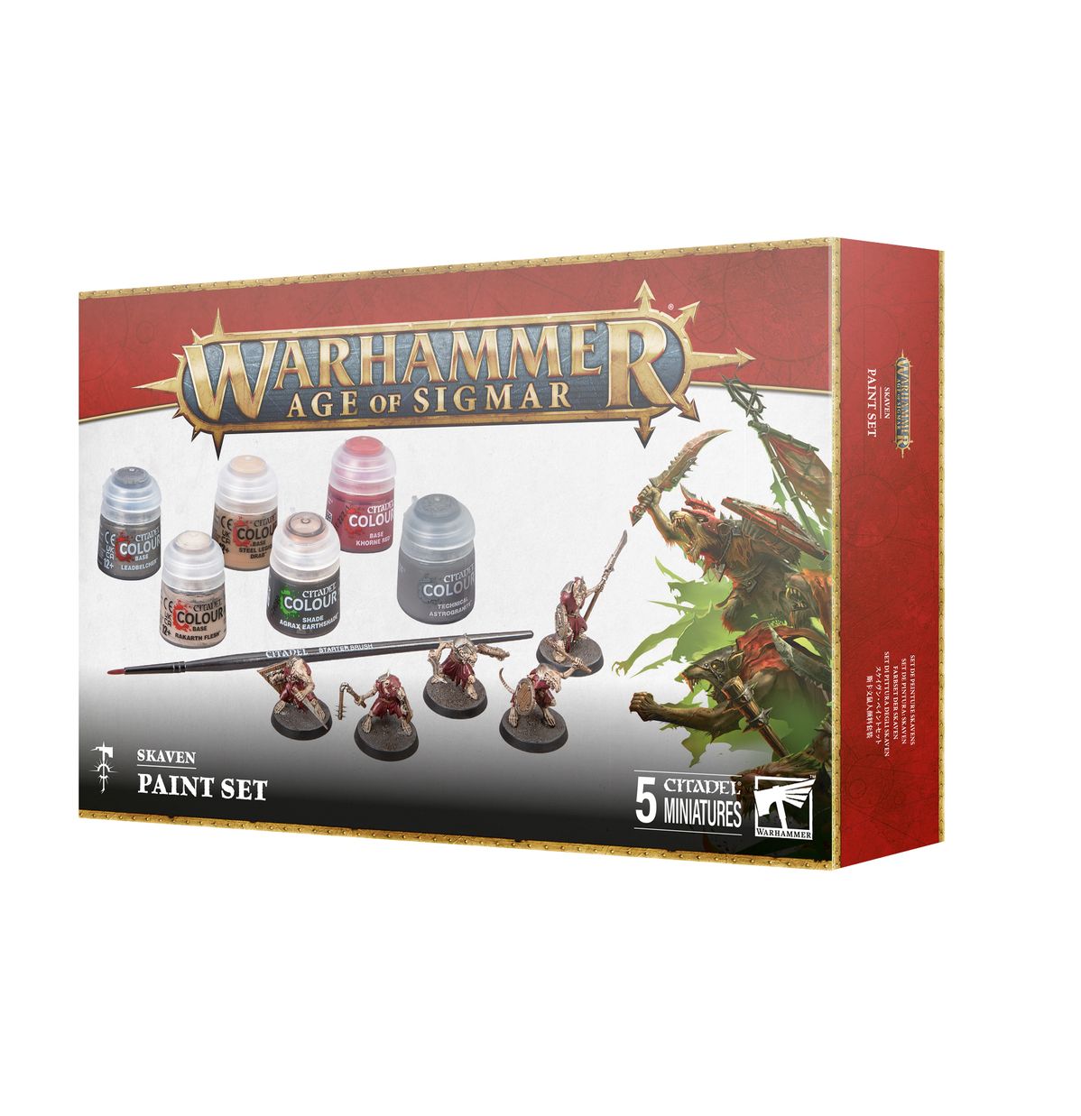 Warhammer Age of Sigmar Paint Set: Skaven 60-09