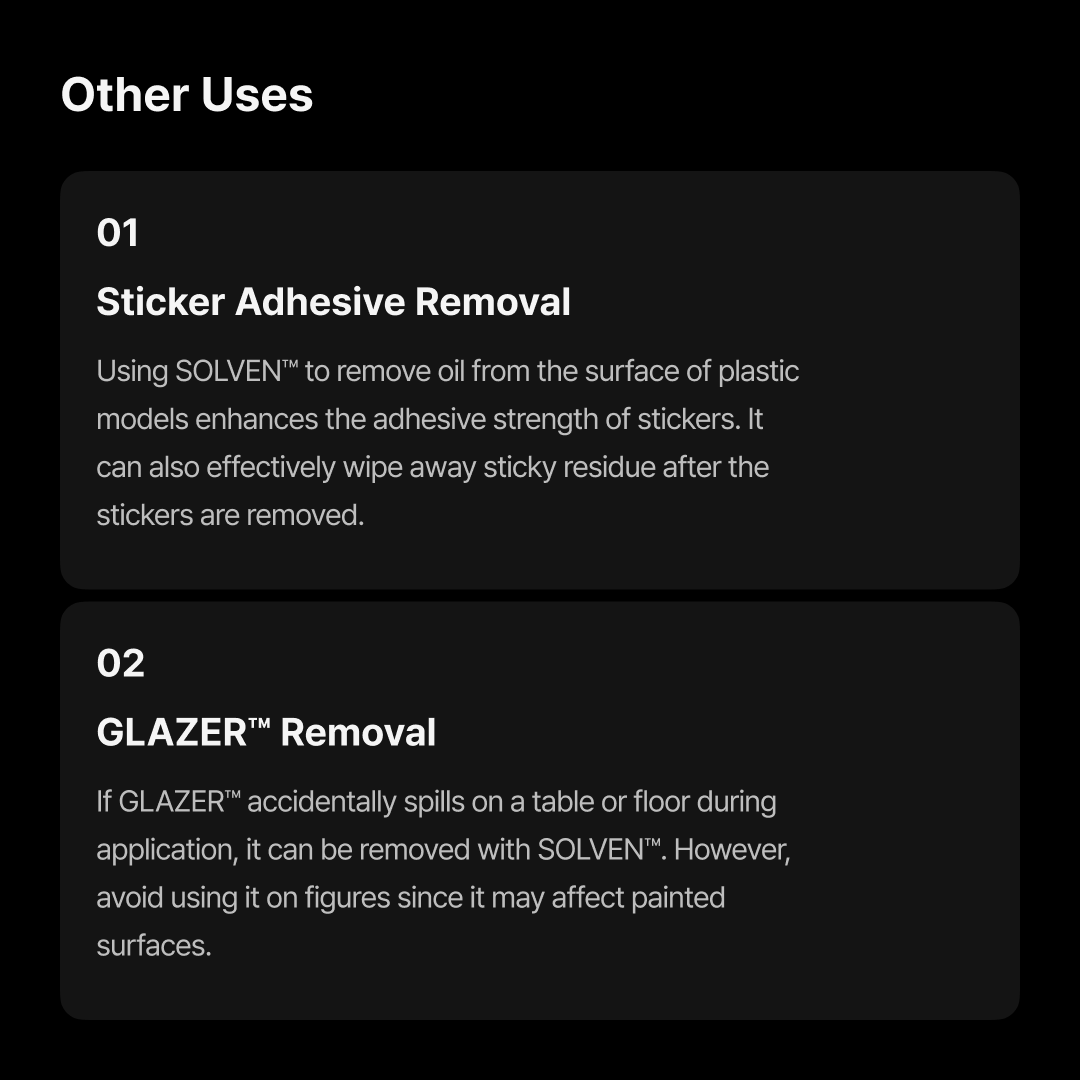 Gunprimer Cleaning Solution SOLVEN Bundle Set SV-D-50-BS1