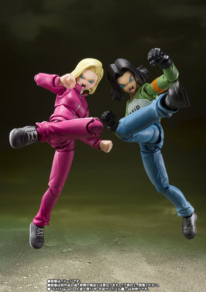 Bandai Tamashii Nations S.H. Figuarts Dragon Ball Super Android 17 Action Figure