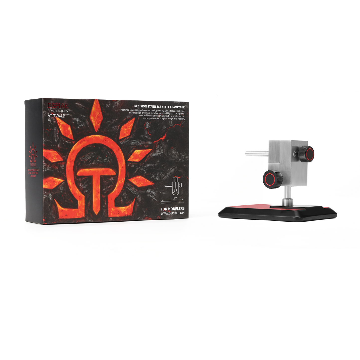 DSPIAE AT-TVA&B Stainless Steel Clamp Vise