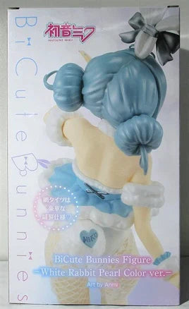 Furyu Hatsune Miku Bicute Bunnies White Rabbit Figure - 28 CM