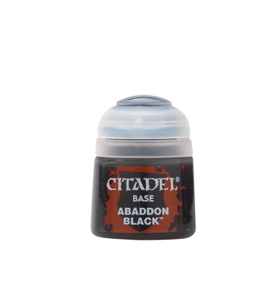 Citadel Base Paint: Abaddon Black 12ml 21-25