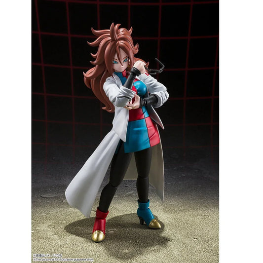 Bandai Tamashii Nations S.H. Figuarts Dragon Ball FighterZ Android 21 Lab Coat Ver Action Figure