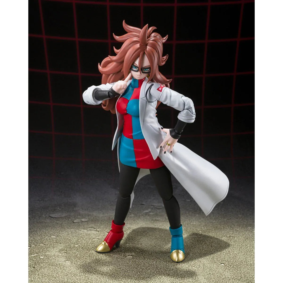 Bandai Tamashii Nations S.H. Figuarts Dragon Ball FighterZ Android 21 Lab Coat Ver Action Figure
