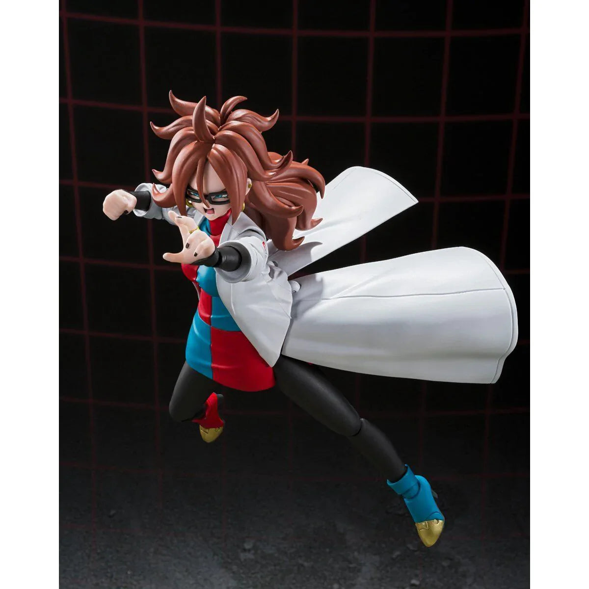 Bandai Tamashii Nations S.H. Figuarts Dragon Ball FighterZ Android 21 Lab Coat Ver Action Figure