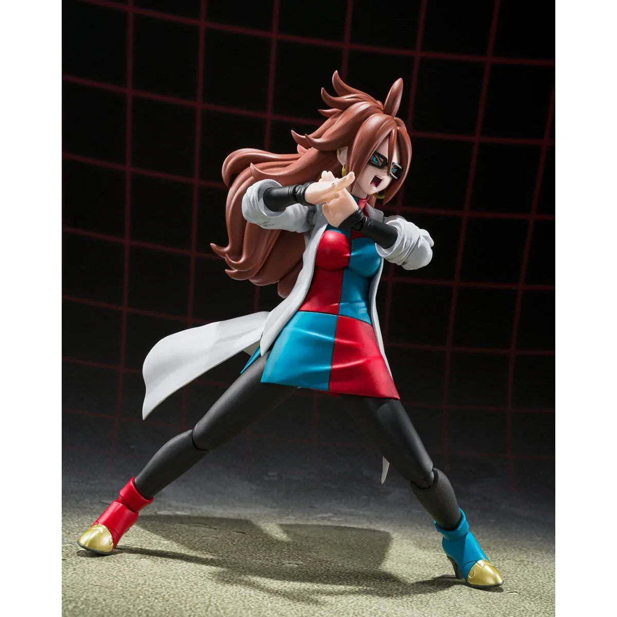 Bandai Tamashii Nations S.H. Figuarts Dragon Ball FighterZ Android 21 Lab Coat Ver Action Figure