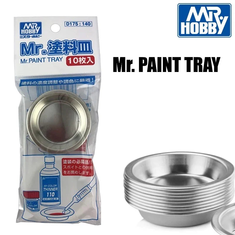 GSI Creos Mr Hobby D-175 Mr Paint Tray II 10pcs