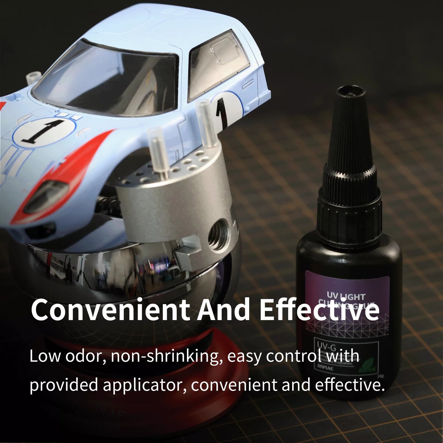 DSPIAE UV-G Light Curing Glue UV-GT Minl ULTraviolet Touch Light