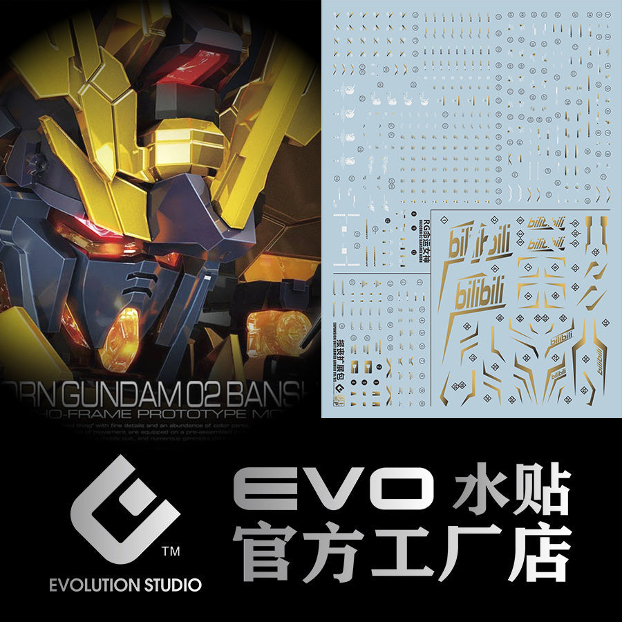 EVO E-RG27 RG Banshee+Norn (Gilding) Evolution Studio Decals