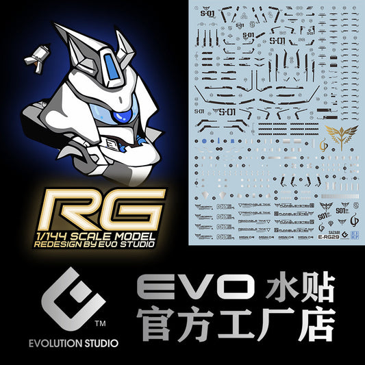 EVO E-RG29BK RG Sazabi (Black) Evolution Studio Decals