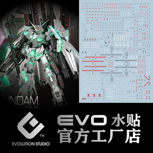 EVO E-RG30 RG Full Armor Unicorn UV Evolution Studio Decals