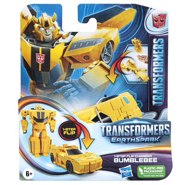 Transformers EarthSpark 1-Step Flip Changer Figure Bumblebee