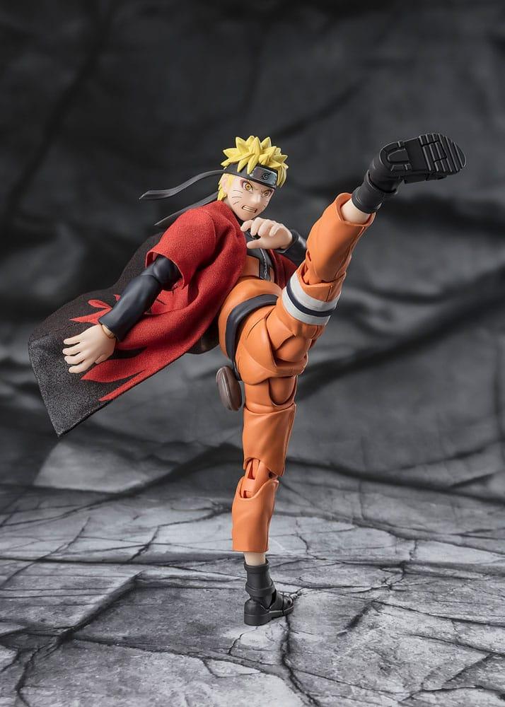 Bandai Tamashii Naruto Uzumaki (Sage Mode Savior Of Konoha) SHF Action Figure