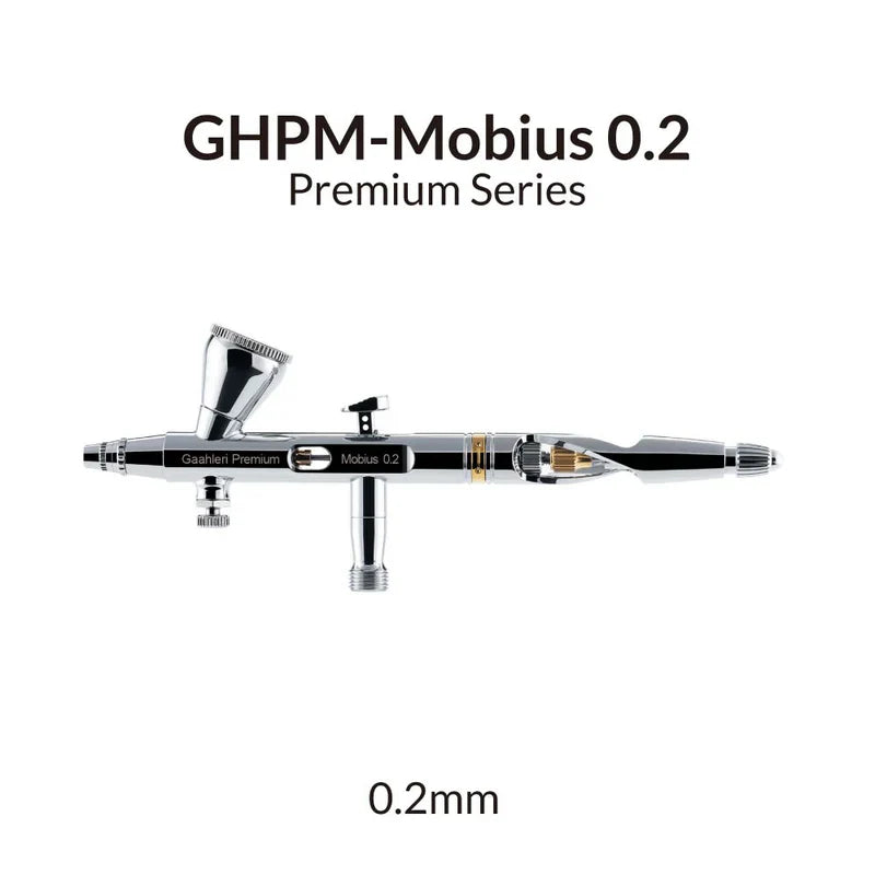Gaahleri Premium Series GHPM-Mobius 0.2mm Airbrush