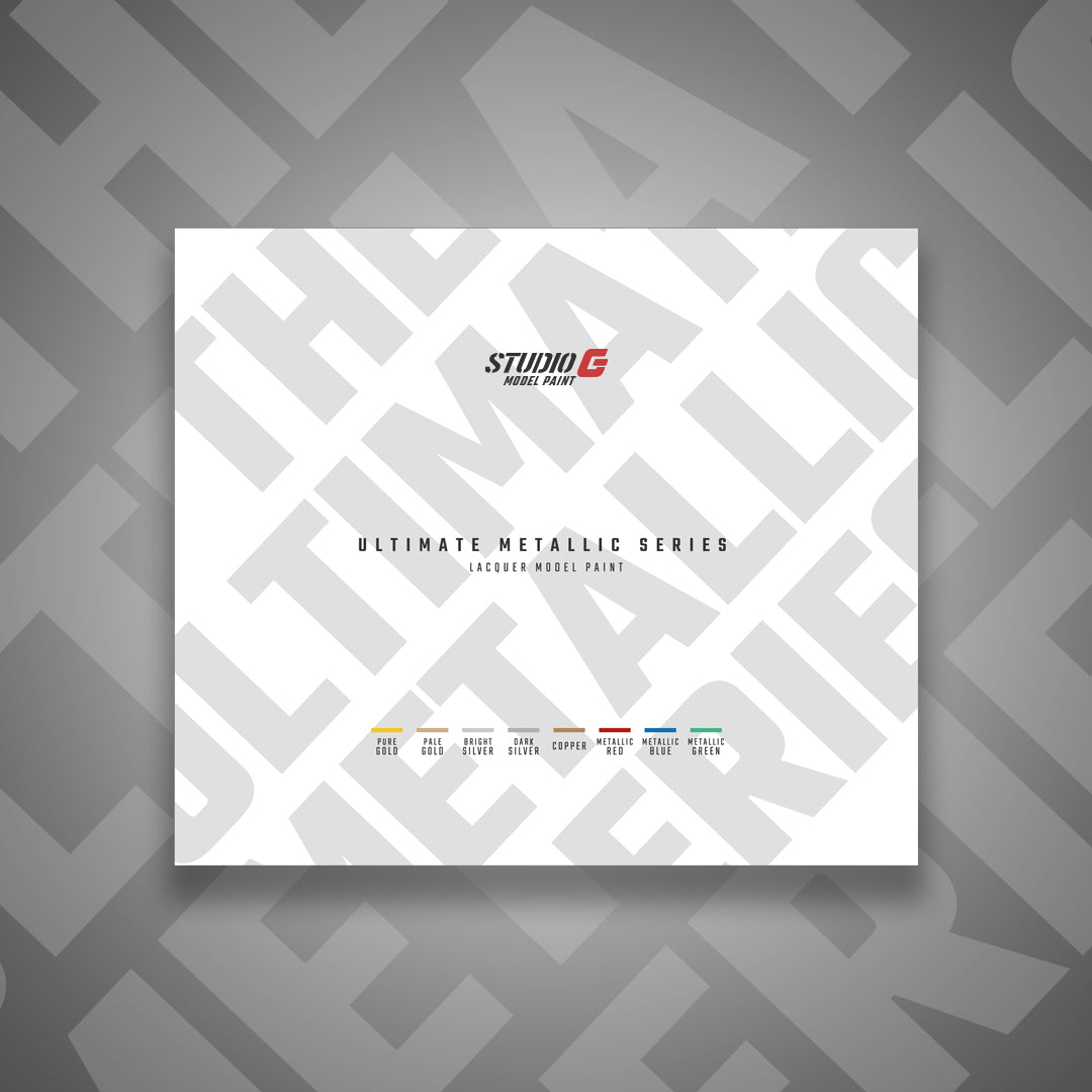 StudioG Model Paint Ultimate Metallic Set (All 8 Colours)