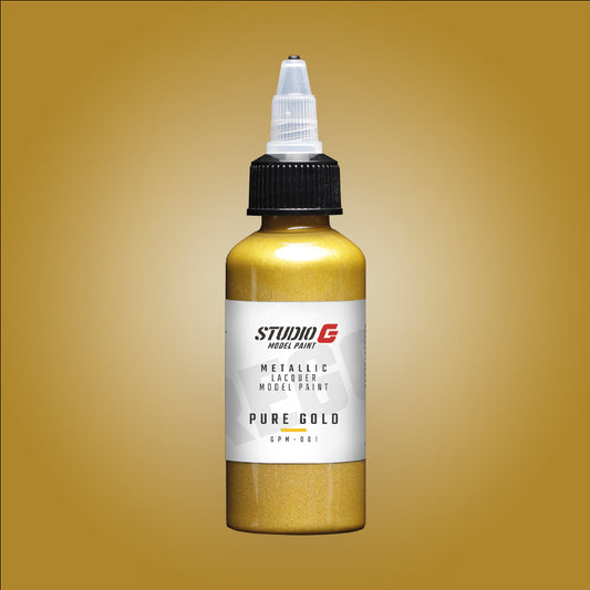 StudioG Model Paint Metallic GPM-001 Pure Gold